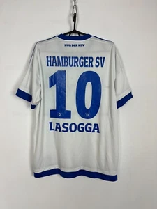 Adidas Hamburg 2015-2016 Home Jersey Player Lasogga . Sz: L - Picture 1 of 12