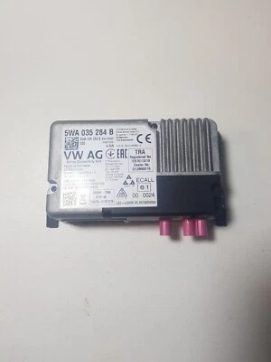 Telefon Steuergerät 5WA035284B VW SKODA VAG ORIGINAL  - Bild 1 von 4