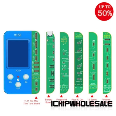 JCID V1SE 6-In-1 JC Programmer For iPhone 7 7P 8 8P 11Pro MAX LCD Screen Repair - Image 1 of 4