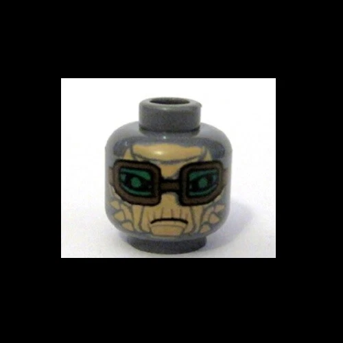 LEGO® Star Wars 7753 Hondo Ohnaka cabeça de substituição novo estado - Imagem 1 de 1