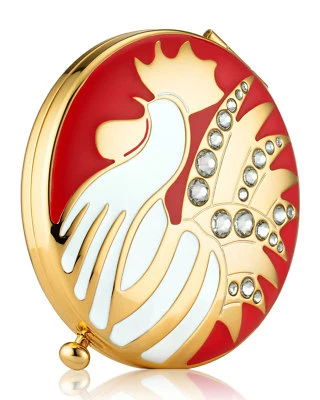 ESTEE LAUDER YEAR OF THE ROOSTER COMPACT PRESSED POWDER 0.10 OZ NEW BOX - Image 1 of 2