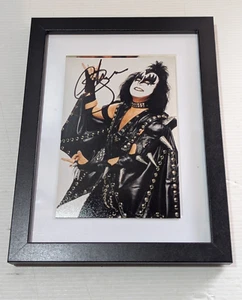 Gene Simmons Signed Autographed KISS 4x6 Photo With COA - Photo 1/5
