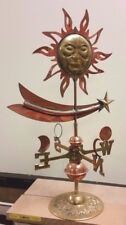  Copper & Brass small sun moon star weathervane .Great deal limited quantities