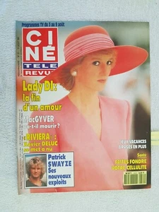 CINE REVUE N°31 1991 LADY DI M.BOUJENAH X.DELUC M.ROURKE RELLYS TORTUES NINJA - Picture 1 of 23