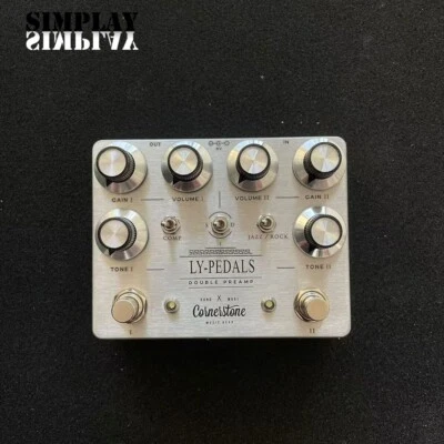 LY-ROCK Clone Version Electric Guitar Effects Pedal Double Preamplifier