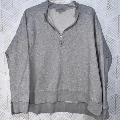Sudadera de artillería AllSaints 1/4 cremallera para mujer talla XS/S gris Foto 1 de 4