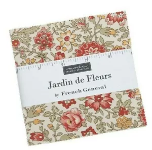 JARDIN de FLEURS 3 Charm Packs MODA French General fabrics quilting sew 13890PP - Picture 1 of 12