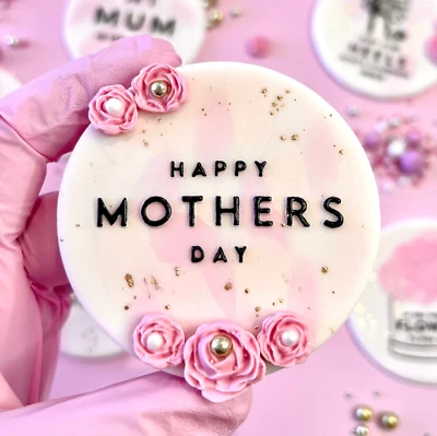 Счастливый день матери шикарный штамп эмбоссер печенье кекс торт Топпер сладкая помада - Изображение 1 из 2