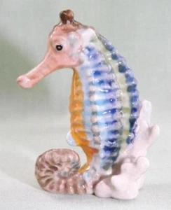 Klima MIniature Porcelain Animal Figure Sea Horse K298 - Picture 1 of 1
