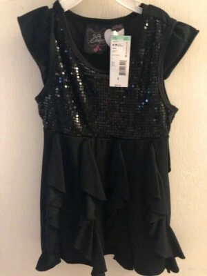 Autoestima - Vestido Niñas Negro con Etiquetas 5 Foto 1 de 3