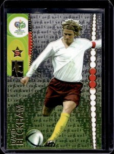 2006 Panini FIFA World Cup Germany David Beckham Foil #93 England