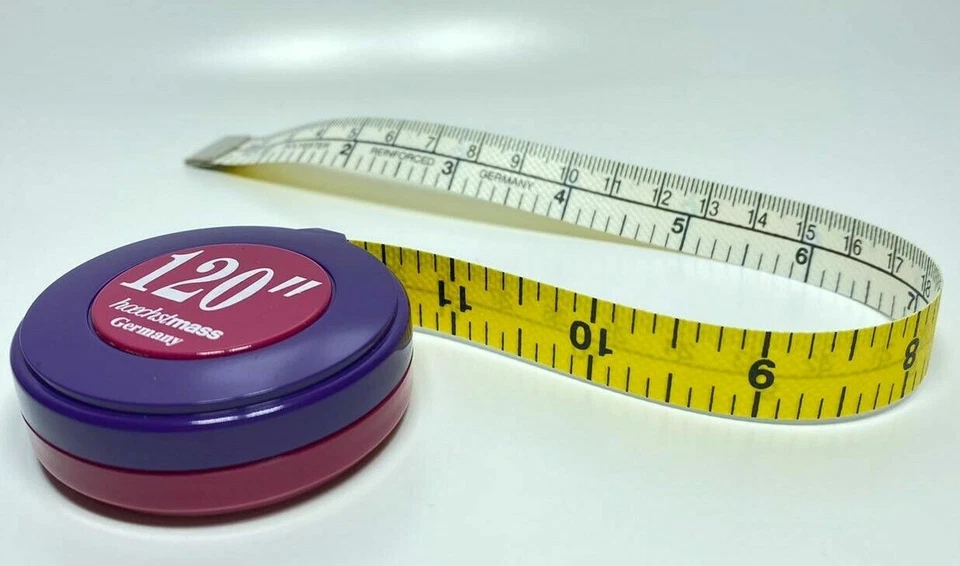 Allary Roller Tape Measure 120"/300cm Retractable