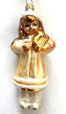 CHRISTOPHER RADKO 6 1/2" Adorno CAROLINE GOLD Ángel Con Alas 96-152-0 Foto 1 de 4