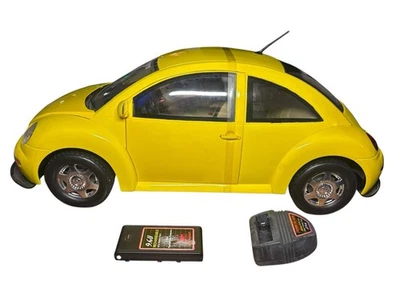 New Bright VW New Beetle RC 1:6 Scale - Yellow READ No Controller - Image 1 of 4