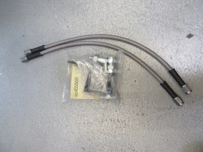 Wilwood Brake Flexline Kit 220-14166 14" M10-1.0/1.5 IF 1/8-27 NPT w/ Bracket - Image 1 of 4