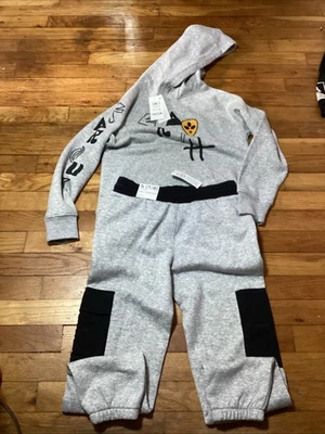 Pantalones de chándal Epic Threads Little & Big Boys grises de medios mixtos talla S nuevos con etiquetas logotipo de la Tierra Foto 1 de 4