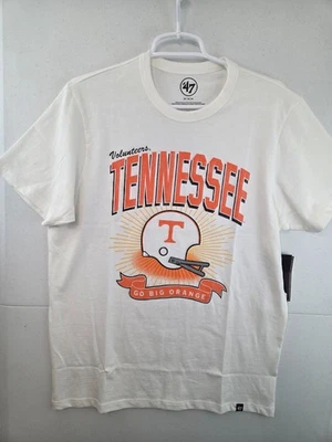 Camiseta para hombre Tennessee Volunteers grande blanca vintage look '47 nueva con etiquetas $35 Foto 1 de 4