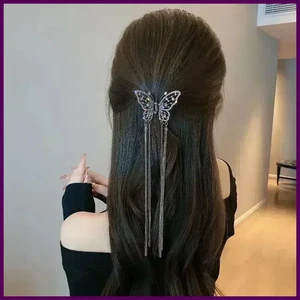 Hai Krabbe Clips Mädchen Haarnadel Haarschmuck Koreanische Frauen Kristall Einfache Haare - Bild 1 von 34