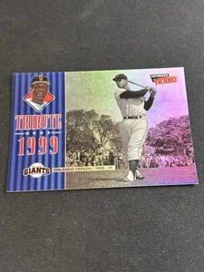1999 Upper Deck Ultimate Victory Tribute 1999 Orlando Cepeda (HOF) #T4 SF Giants - Bild 1 von 2