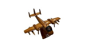 OV1 Mohawk Mahogany Wood Desktop Airplane Airplanes  Model - Picture 1 of 5