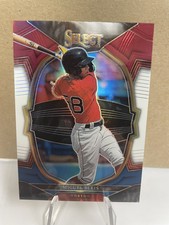 2023 panini Select Baseball #37 Red White & Blue Prizm Miguel Bleis-Boston