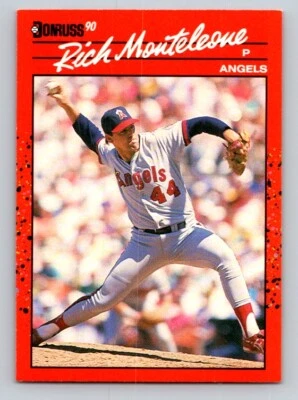 Rich Monteleone 1990 Donruss #462 California Angels - Image 1 of 2