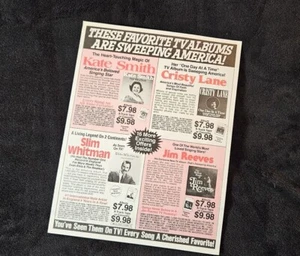 Suffolk Marketing Inc. Vinyl Album 4 Seiten Incert Flyer 1981 - Bild 1 von 3