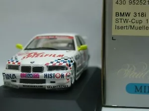 WOW EXTREM SELTEN BMW E36 318iS #21 J Müller SPA 1995 STW 1:43 Minichamps-Spark - Bild 1 von 3