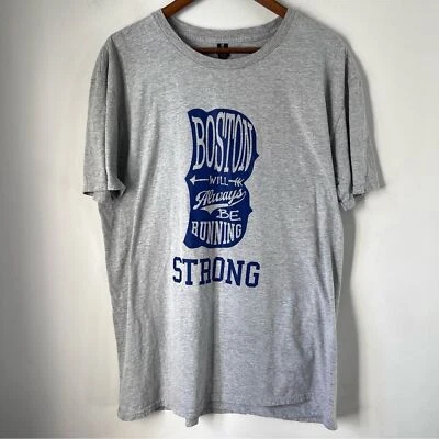 Boston Strong Camiseta Algodón Correr Manga Corta Hombre Talla XL Foto 1 de 4