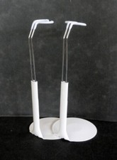 Lot de 2 SUPPORTS pour POUPÉE BARBIE - *NOUVEAU* Tige courbée adaptée - FRANCE