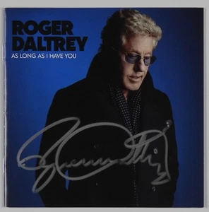 Roger Daltrey The Who signed Autogramm Beckett CD Booklet As Long As I Have - Bild 1 von 4