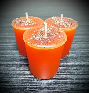(3) Road Opening Votive Candles, Handmade, Organic, Witchcraft, Hoodoo, Wicca - Picture 1 of 1