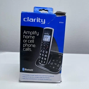 CLARITY 59914001 na 1-Handset Landline Telephone, Blue - Picture 1 of 7