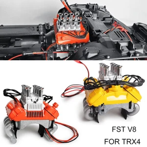 Ventilador de refrigeración de motor FST V8 1 pieza para coche de radiocontrol TRX4 1/10 radiocontrol - Imagen 1 de 15