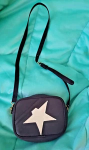 KIDPIK Umhängetasche Mädchen Metallic White Star - Schwarz - Bild 1 von 4