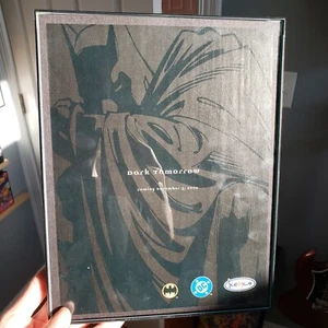 FRAMED Retro Batman: Dark Tomorrow DC Comic Xbox GameCube Video Game Wall Art - Picture 1 of 5