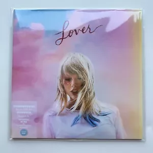 Taylor Swift Lover Blue Pink Vinyl 2LP China Chinese Version - Picture 1 of 4