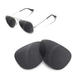 newpolar reemplazo lentes polarizadas para ray ban 3044 pequeño aviador negro - Imagen 1 de 1