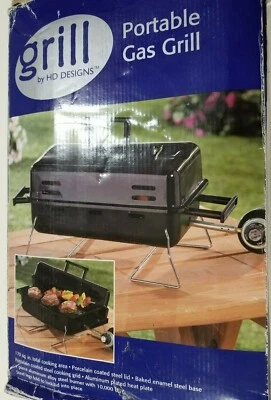 Grelha a gás portátil da HD Designs - Imagem 1 de 4
