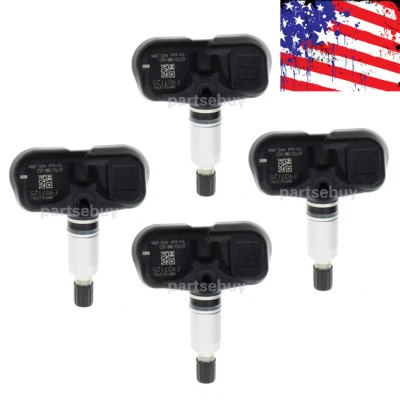 4x NEW For HONDA Accord CRV 2.4L Tire Pressure Sensors TPMS 42753-SWA-A53 - Image 1 of 4