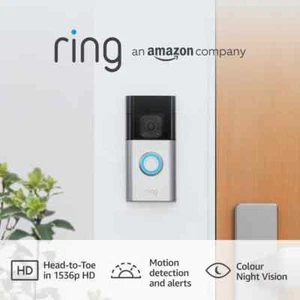 Ring Video Door Bell Plus - Picture 1 of 11