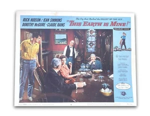 "This Earth Is Mine" Original 11x14 Authentic Lobby Card Photo Poster 1959 - Picture 1 of 1