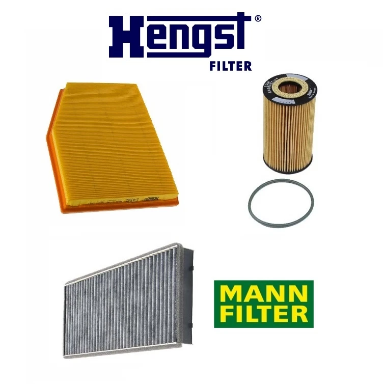 KIT de filtro de aire de cabina y aceite de motor OEM para Porsche Boxster 1997-2004 Foto 1 de 1