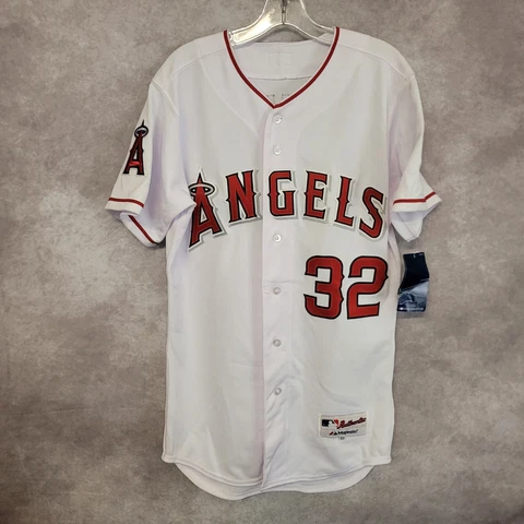 NWT Majestic Authentic Los Angeles Angels Josh Hamilton 32 Jersey Mens 40 M $260 Cover