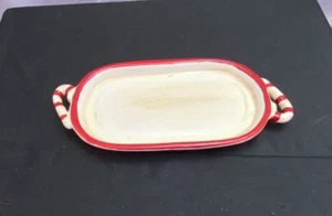 Kleine Servierschale mit Zuckerstangengriffen Weihnachten - Bild 1 von 5