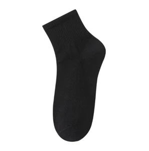 Mid-tube socks solid color sweat-absorbent deodorant sports socks - Picture 1 of 1