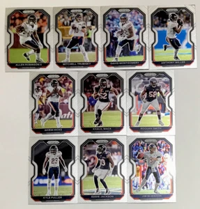Panini Prizm 2020 NFL Fútbol Chicago Bears ¡Juego completo de 10 cartas de equipo veterano! - Imagen 1 de 1