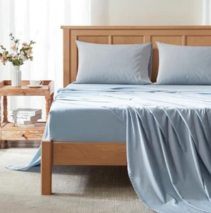Comfort Spaces Coolmax feuchtigkeitsableitendes Laken-Set weich, lichtbeständig, King - Bild 1 von 5
