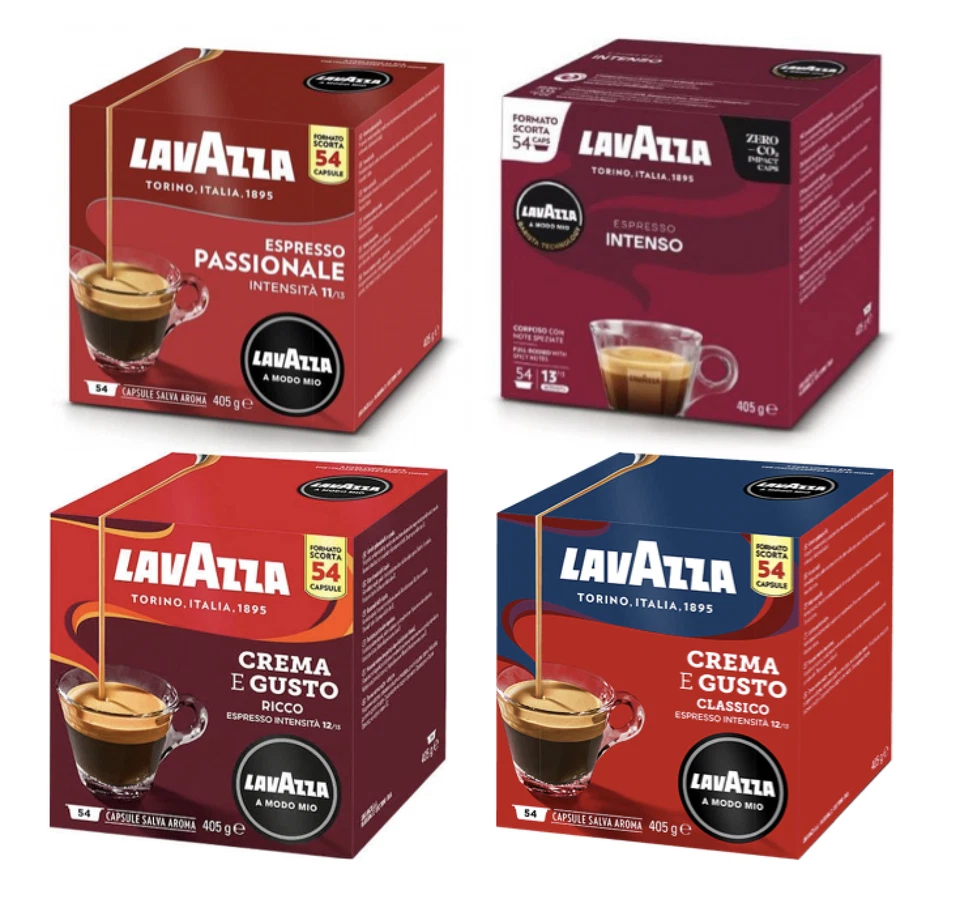 432 Kaffee kapseln Lavazza a modo mio MIXEN passionale intenso crema gusto ricco - Bild 1 von 1