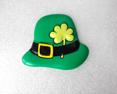 Panadería Artesanía Pop Tops Sombrero Duende Onlay Decoración de Pasteles / Día de San Patricio / NUEVO Foto 1 de 3